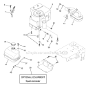 Page E Diagram and Parts List for WE1538A  Weed Eater Lawn Tractor